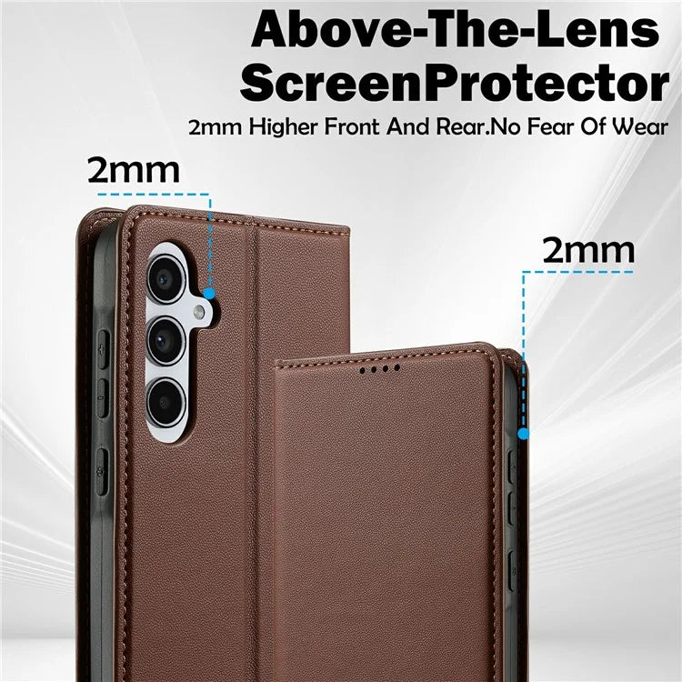 LC.IMEEKE L1 Series for Samsung Galaxy A16 5G Case PU Leather Wallet Stand Protective Phone Cover