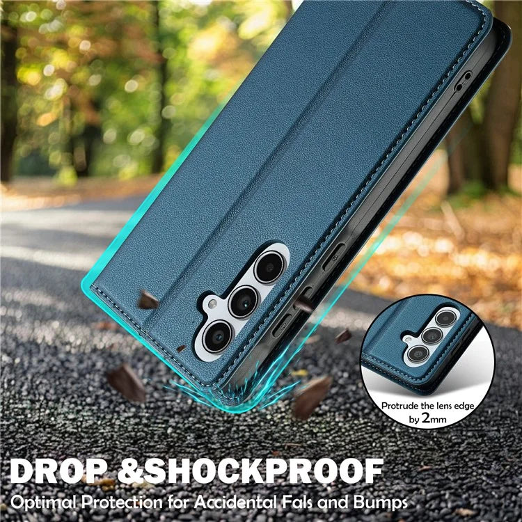 LC.IMEEKE L1 Series for Samsung Galaxy A16 5G Case PU Leather Wallet Stand Protective Phone Cover