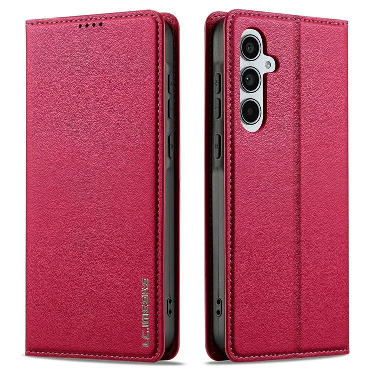 LC.IMEEKE L1 Series for Samsung Galaxy A16 5G Case PU Leather Wallet Stand Protective Phone Cover