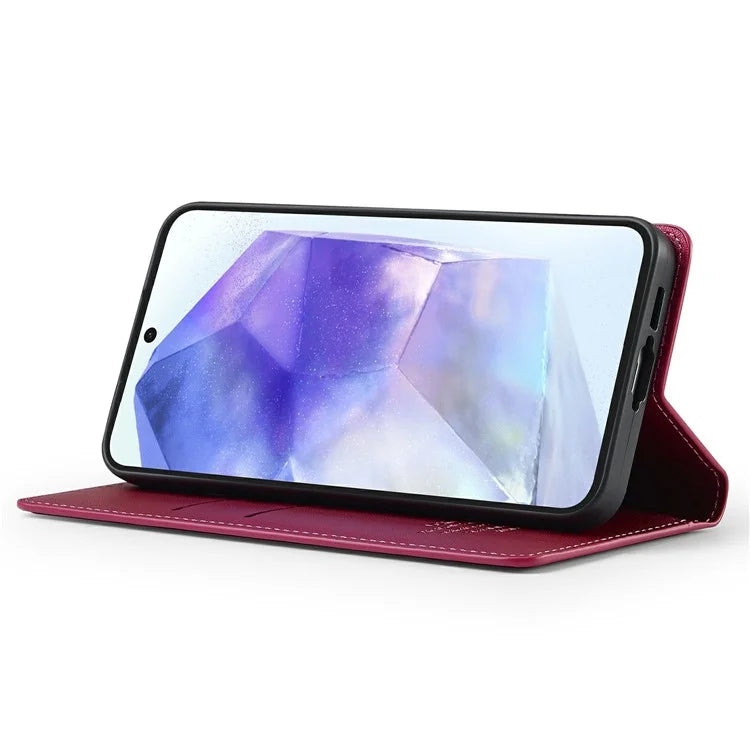 LC.IMEEKE L1 Series for Samsung Galaxy A16 5G Case PU Leather Wallet Stand Protective Phone Cover