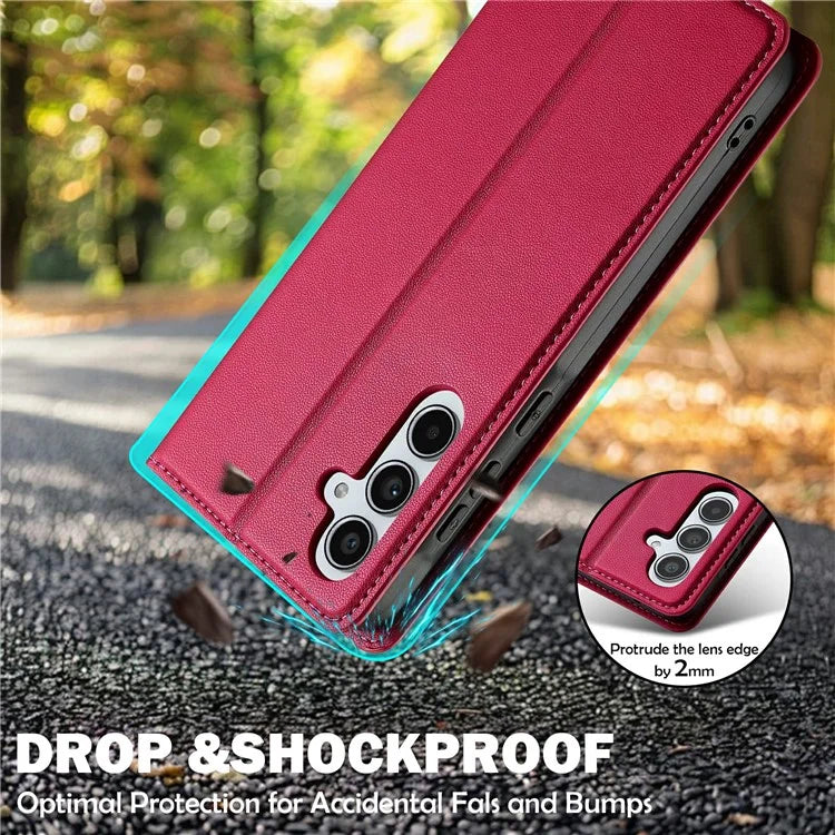 LC.IMEEKE L1 Series for Samsung Galaxy A16 5G Case PU Leather Wallet Stand Protective Phone Cover