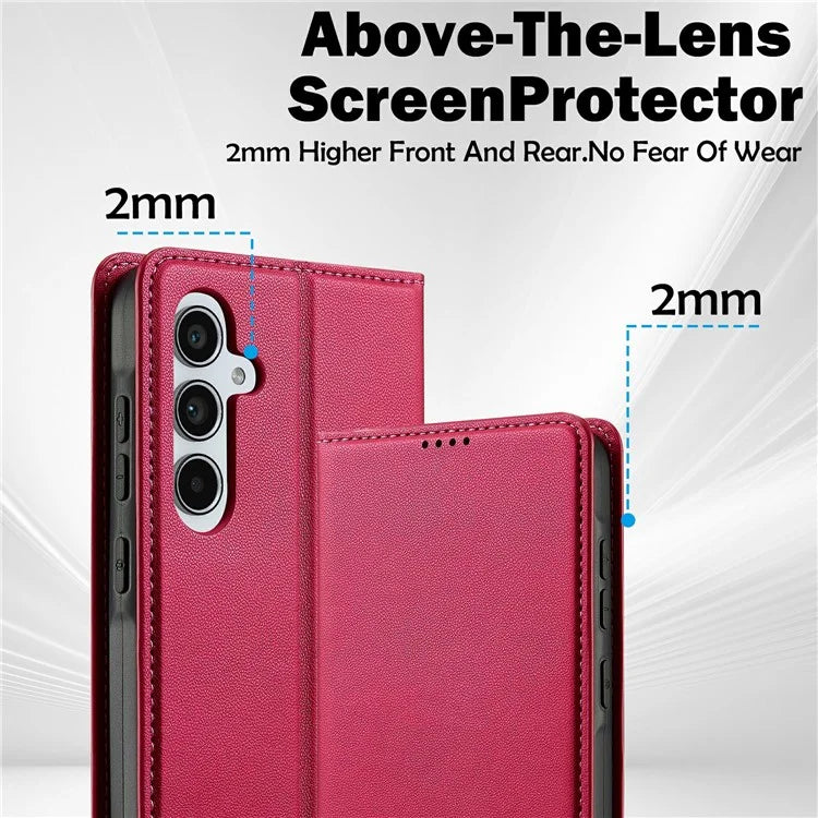 LC.IMEEKE L1 Series for Samsung Galaxy A16 5G Case PU Leather Wallet Stand Protective Phone Cover