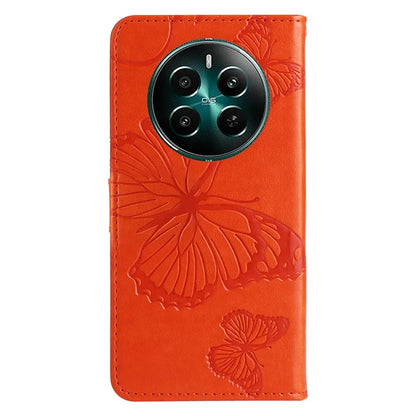 KT Imprinting Flower Series-2 For Realme Narzo 70 5G / Narzo 70 Pro 5G / P1 5G / 12 4G / 12+ 5G Case Butterfly Leather Phone Cover