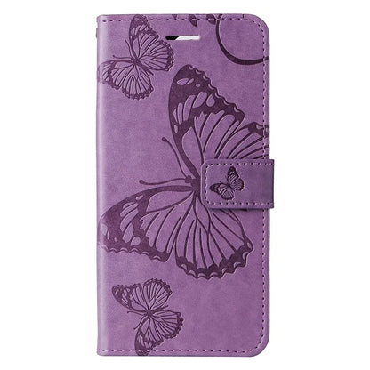 KT Imprinting Flower Series-2 For Realme Narzo 70 5G / Narzo 70 Pro 5G / P1 5G / 12 4G / 12+ 5G Case Butterfly Leather Phone Cover