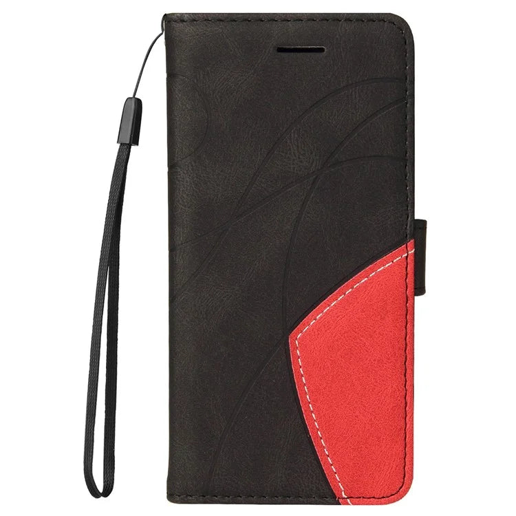 KT Leather Series-1 For Realme Narzo 70 5G / Narzo 70 Pro 5G / P1 5G / 12 4G / 12+ 5G Case Color Splicing Phone Cover Wallet Stand