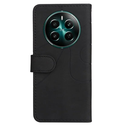 KT Leather Series-1 For Realme Narzo 70 5G / Narzo 70 Pro 5G / P1 5G / 12 4G / 12+ 5G Case Color Splicing Phone Cover Wallet Stand