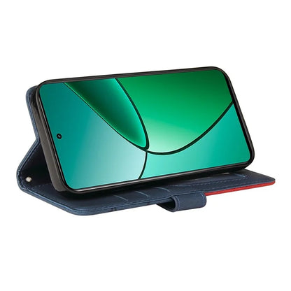 KT Leather Series-1 For Realme Narzo 70 5G / Narzo 70 Pro 5G / P1 5G / 12 4G / 12+ 5G Case Color Splicing Phone Cover Wallet Stand
