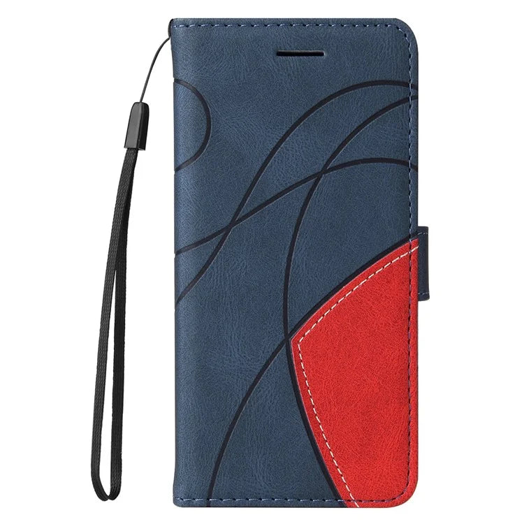 KT Leather Series-1 For Realme Narzo 70 5G / Narzo 70 Pro 5G / P1 5G / 12 4G / 12+ 5G Case Color Splicing Phone Cover Wallet Stand