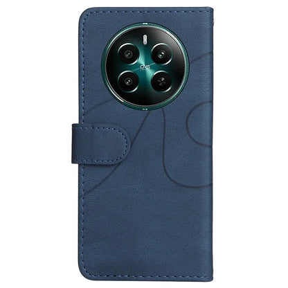 KT Leather Series-1 For Realme Narzo 70 5G / Narzo 70 Pro 5G / P1 5G / 12 4G / 12+ 5G Case Color Splicing Phone Cover Wallet Stand