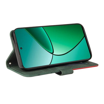 KT Leather Series-1 For Realme Narzo 70 5G / Narzo 70 Pro 5G / P1 5G / 12 4G / 12+ 5G Case Color Splicing Phone Cover Wallet Stand