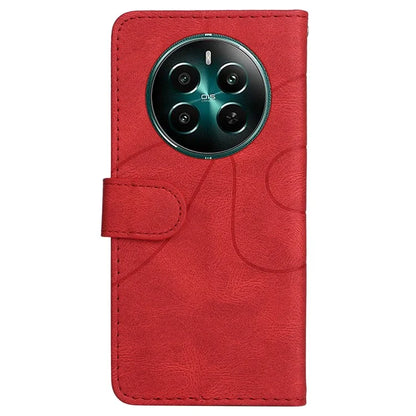 KT Leather Series-1 For Realme Narzo 70 5G / Narzo 70 Pro 5G / P1 5G / 12 4G / 12+ 5G Case Color Splicing Phone Cover Wallet Stand