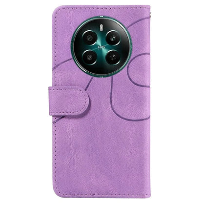 KT Leather Series-1 For Realme Narzo 70 5G / Narzo 70 Pro 5G / P1 5G / 12 4G / 12+ 5G Case Color Splicing Phone Cover Wallet Stand