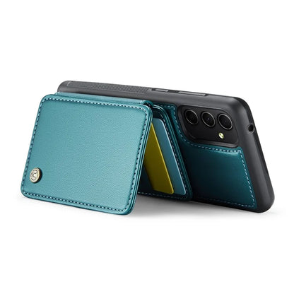JEEHOOD J05 For Samsung Galaxy A54 5G Case Card Holder Kickstand Leather+TPU Phone Cover