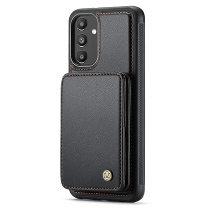 JEEHOOD J05 For Samsung Galaxy A13 5G Case Card Holder Kickstand Leather+TPU Phone Cover