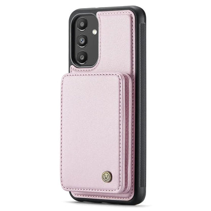 JEEHOOD J05 For Samsung Galaxy A13 5G Case Card Holder Kickstand Leather+TPU Phone Cover