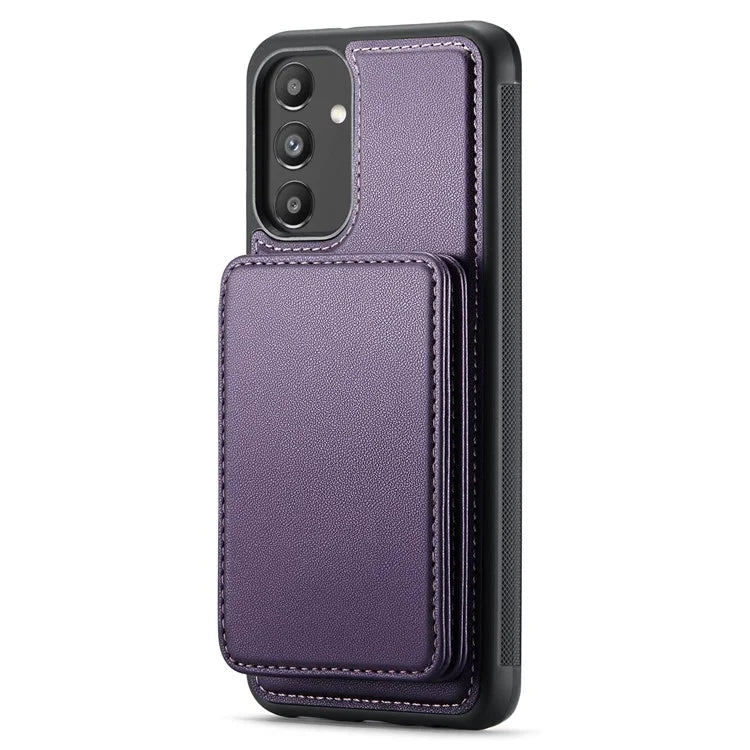 JEEHOOD J05 For Samsung Galaxy A13 5G Case Card Holder Kickstand Leather+TPU Phone Cover