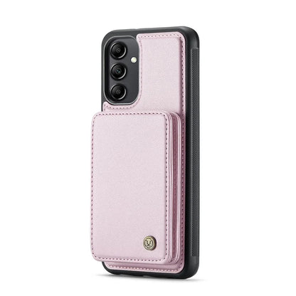 JEEHOOD J05 For Samsung Galaxy A14 4G / 5G Case Card Holder Kickstand Leather+TPU Phone Cover