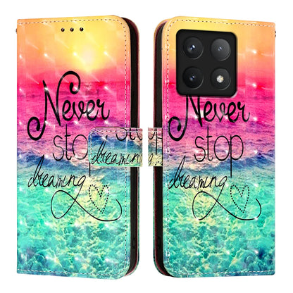 For Xiaomi 14T Pro Leather Case YB Pattern Printing Leather Series-2 Pattern Printing Wallet Stand Cover