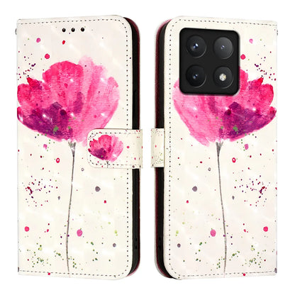 For Xiaomi 14T Pro Leather Case YB Pattern Printing Leather Series-2 Pattern Printing Wallet Stand Cover