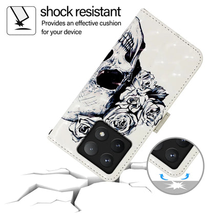 For Xiaomi 14T Leather Case YB Pattern Printing Leather Series-2 Pattern Printing Wallet Stand Cover