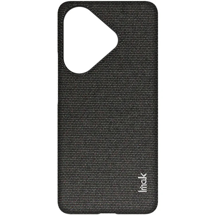 IMAK Ruiyi Series for Xiaomi Poco F6 5G / Redmi Turbo 3 5G Case Classic Fabric Texture Leather +PC Phone Cover