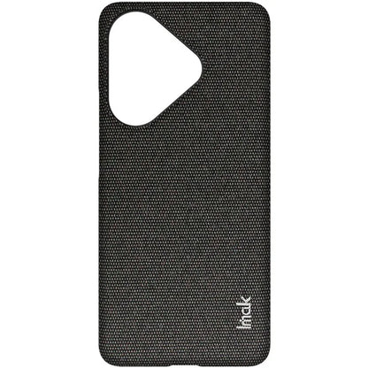 IMAK Ruiyi Series for Xiaomi Poco F6 5G / Redmi Turbo 3 5G Case Classic Fabric Texture Leather +PC Phone Cover