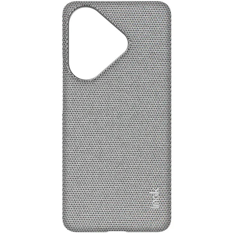 IMAK Ruiyi Series for Xiaomi Poco F6 5G / Redmi Turbo 3 5G Case Classic Fabric Texture Leather +PC Phone Cover