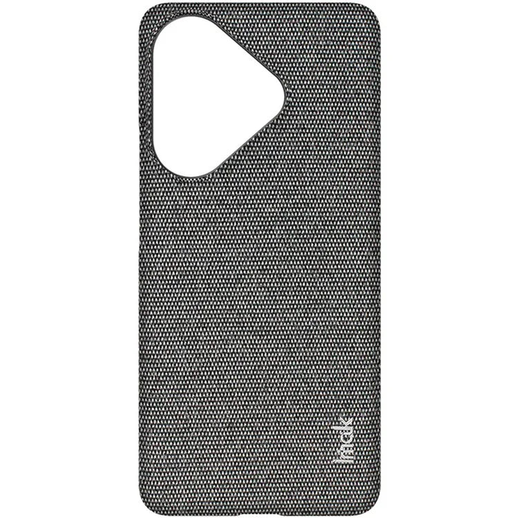 IMAK Ruiyi Series for Xiaomi Poco F6 5G / Redmi Turbo 3 5G Case Classic Fabric Texture Leather +PC Phone Cover