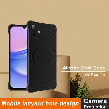 IMAK UC-6 Series for Samsung Galaxy A06 Case Water Drop Texture Anti-Skid Matte TPU Cover