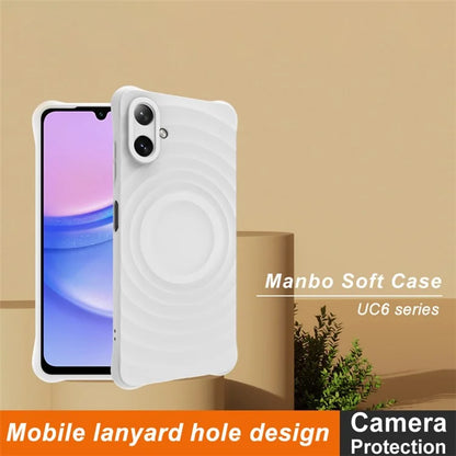 IMAK UC-6 Series for Samsung Galaxy A06 Case Water Drop Texture Anti-Skid Matte TPU Cover