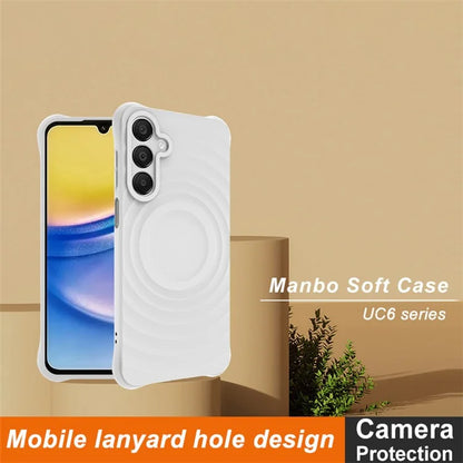 IMAK UC-6 Series for Samsung Galaxy A16 Case Water Drop Texture Anti-Skid Matte TPU Cover