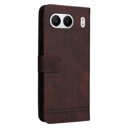 For OnePlus Nord 4 Wallet Case Skin-Touch Leather Phone Cover Tree Pattern Hardware
