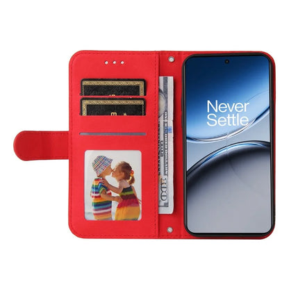 For OnePlus Nord 4 Wallet Case Skin-Touch Leather Phone Cover Tree Pattern Hardware