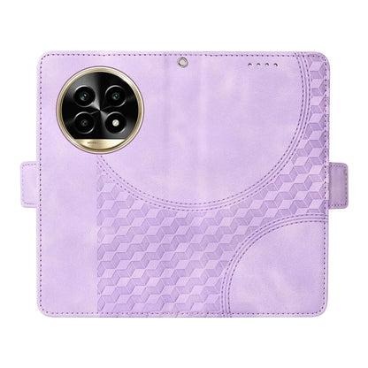 For Realme 13 Pro+ 5G / 13 Pro 5G / P1 Pro 5G / 12 Pro+ 5G / 12 Pro 5G Case PU Leather Phone Cover Rhombus Starry Imprinted