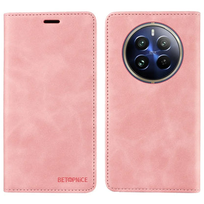 BETOPNICE 003 For Realme 13 Pro+ 5G / 13 Pro 5G / P1 Pro 5G / 12 Pro+ 5G / 12 Pro 5G Wallet Case Leather Phone Cover with Stand