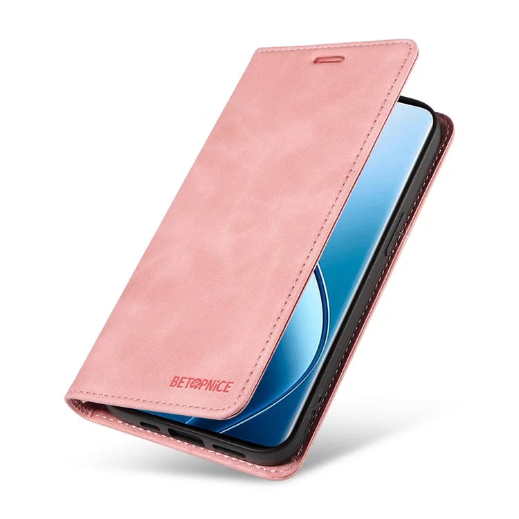 BETOPNICE 003 For Realme 13 Pro+ 5G / 13 Pro 5G / P1 Pro 5G / 12 Pro+ 5G / 12 Pro 5G Wallet Case Leather Phone Cover with Stand