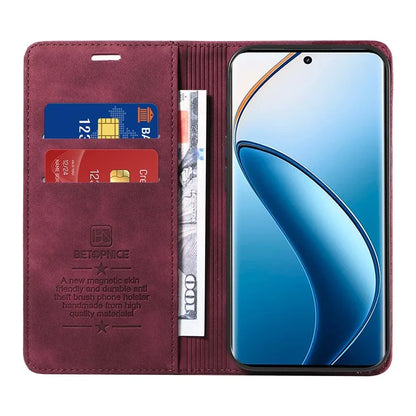 BETOPNICE 003 For Realme 13 Pro+ 5G / 13 Pro 5G / P1 Pro 5G / 12 Pro+ 5G / 12 Pro 5G Wallet Case Leather Phone Cover with Stand