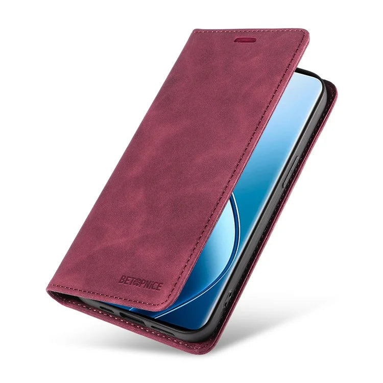 BETOPNICE 003 For Realme 13 Pro+ 5G / 13 Pro 5G / P1 Pro 5G / 12 Pro+ 5G / 12 Pro 5G Wallet Case Leather Phone Cover with Stand