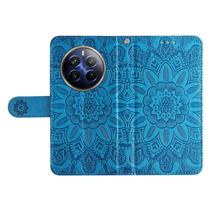 For Realme 13 Pro+ 5G / 13 Pro 5G / P1 Pro 5G / 12 Pro+ 5G / 12 Pro 5G Case Sunflower Imprint Leather Wallet Phone Cover
