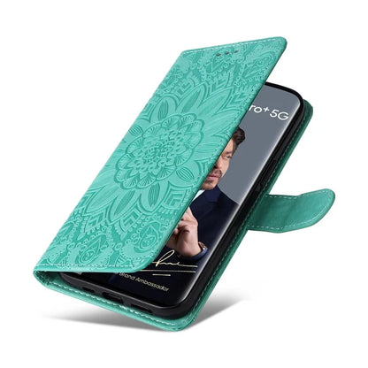 For Realme 13 Pro+ 5G / 13 Pro 5G / P1 Pro 5G / 12 Pro+ 5G / 12 Pro 5G Case Sunflower Imprint Leather Wallet Phone Cover