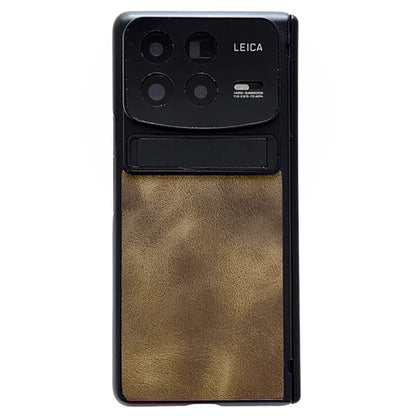 For Xiaomi Mix Fold 4 5G Case Leather+PC Kickstand Phone Cover