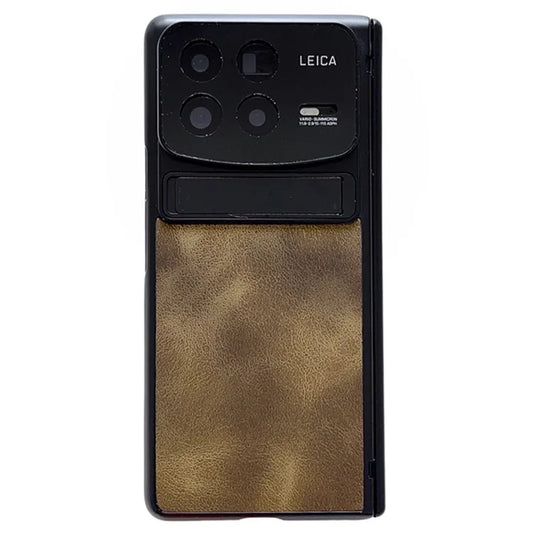 For Xiaomi Mix Fold 4 5G Case Leather+PC Kickstand Phone Cover