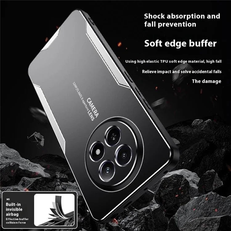 For Realme 13 Pro Ultra 5G Phone Case Aluminium Alloy+TPU+PC Back Cover
