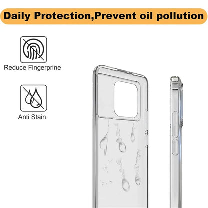 For Xiaomi Redmi K70E 5G / Poco X6 Pro 5G Clear TPU Anti-Scratch Phone Case + 2.5D Arc Edge Screen Protector