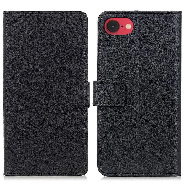 For iPhone SE (2024) Case PU Leather Stand Wallet Phone Cover