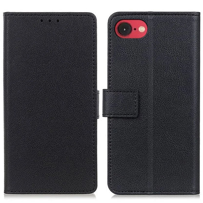 For iPhone SE (2024) Case PU Leather Stand Wallet Phone Cover