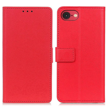 For iPhone SE (2024) Case PU Leather Stand Wallet Phone Cover