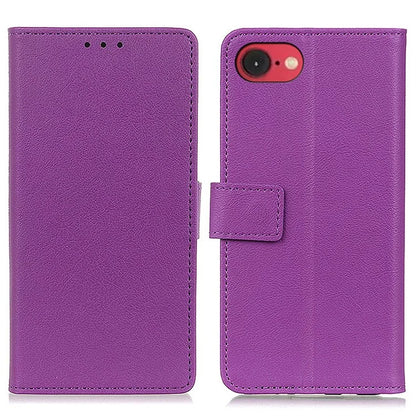 For iPhone SE (2024) Case PU Leather Stand Wallet Phone Cover