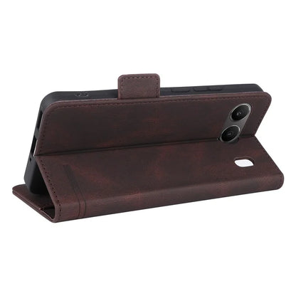 For OnePlus Nord 4 Case Leather Wallet Flip Phone Cover with Hardware Decor