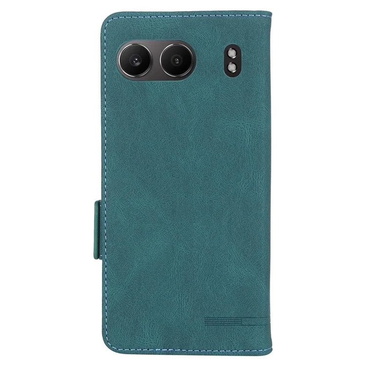 For OnePlus Nord 4 Case Leather Wallet Flip Phone Cover with Hardware Decor